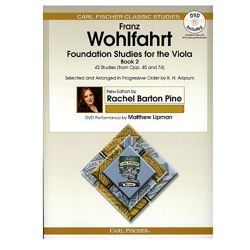 Foundation Studies for the Viola, Book 2 - Wohlfahrt