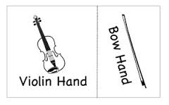 Which hand is your Violin or Bow hand? temporary tattoos