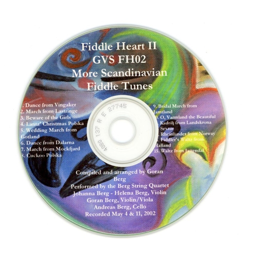 Fiddle Heart II CD / Goran Berg