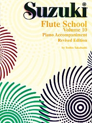 Revised- Suzuki Flute School: Volume 10: Flute Part