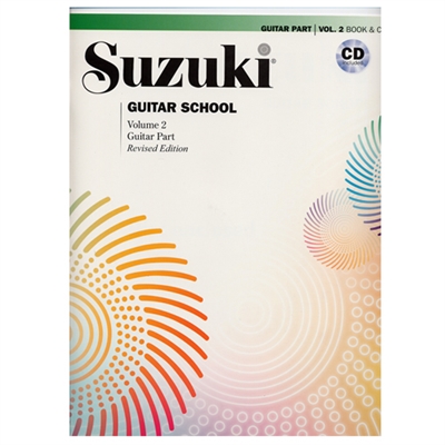 Revised- Suzuki Guitar School: Volume 2: COMBO Guitar Part and CD