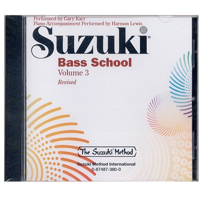 Revised- Suzuki Bass School: Volume 3