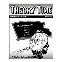 Theory Time Teacher's Edition, Primer- Volume One - Grade 3 - Heather Rathnau