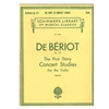 The First Thirty Concert Studies for the Violin - De Beriot