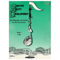 Creative Ability Development Book 1 Cello, with casette