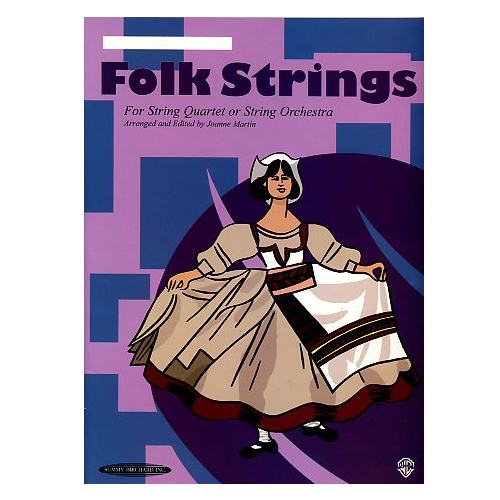 Folk Strings For String Quartet or String Orchestra: Violin 2