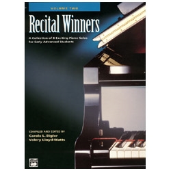 Recital Winners, Vol 2 - Carol Bigler and Valery Lloyd-Watts