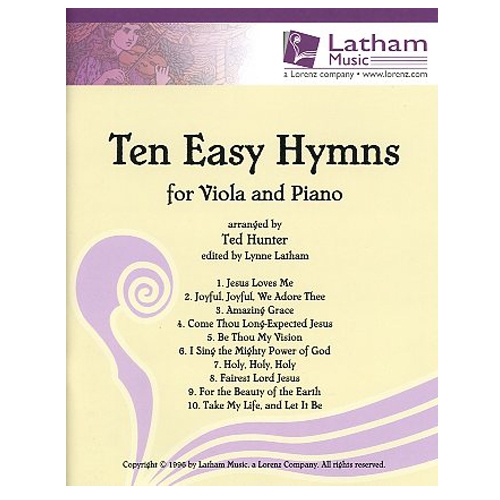 Ten Easy Hymns for Viola and Piano / Organ