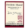 Frederic Sharaf String Quartet No 4 "Mattinata Memoire"