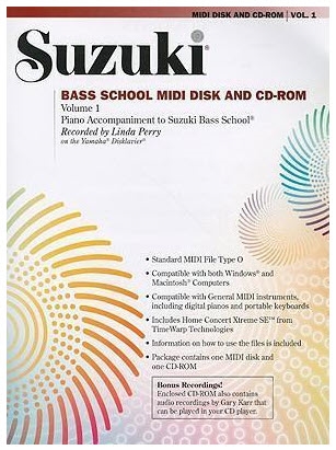 Suzuki BASS School Vol 1 MIDI and CD-ROM