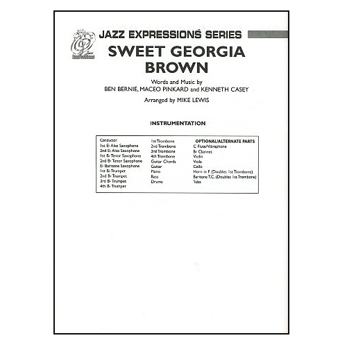 Sweet Georgia Brown Score