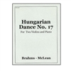Hungarian Dance No.17 - Brahms / Michael McLean
