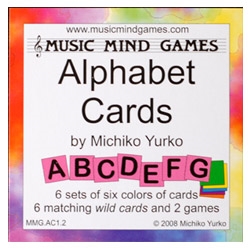 Alphabet Cards with Wild Cards