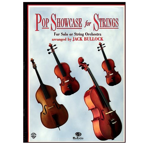 Pop Showcase for Strings for Solo or String Orchestra: Conductor with CD