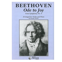 Ode to Joy for Violin and Piano - Beethoven