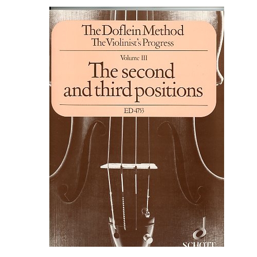 The Doflein Method - The Violinist's Progress, Volume 3
