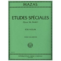 Etudes Speciales for Violin, Opus 36, Book 1 - Mazas
