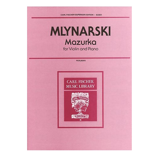 Mazurka for Violin and Piano - Mlynarski