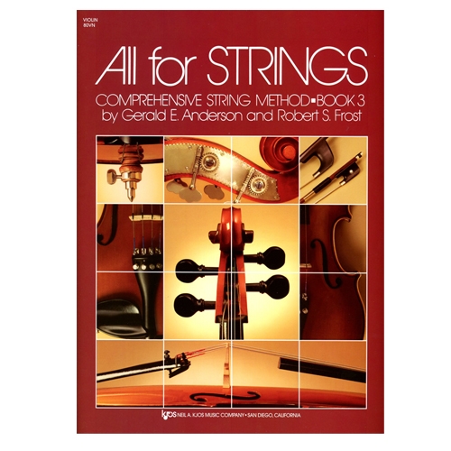 All for Strings Book 3 for violin