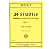 24 Studies for Violin, Opus 37 - Jakob Dont