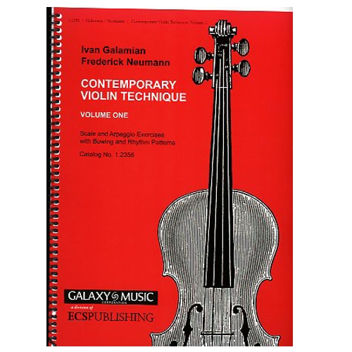 Contemporary Violin Technique Volume 1 - Ivan Galamian & Frederick Neumann