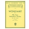 Fifty Easy Melodious Studies for Violin, Book 2, Op. 74 - Wohlfahrt
