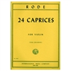Rode 24 Caprices for Violin - Pierre Rode