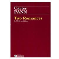Pann, Two Romances for Violin and Piano