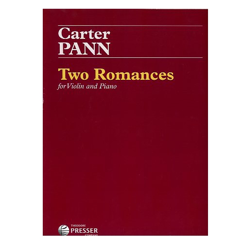 Pann, Two Romances for Violin and Piano