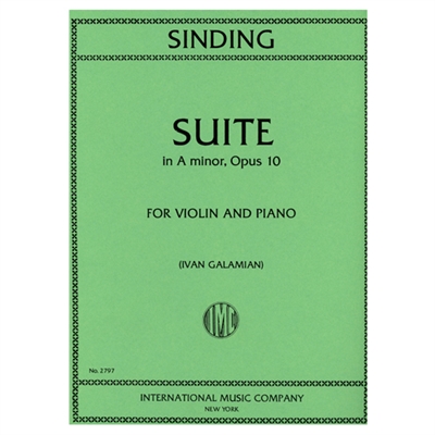 Suite in A minor, Opus 10