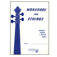 Workbook for Strings, Violin Book 1 - by Forest R. Etling