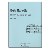 Roumanian Folk Dances for Violin & Piano - Bartok