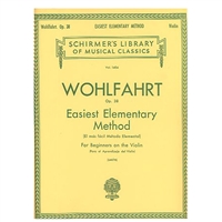 Easiest Elementary Method, Opus 38 - Wohlfahrt