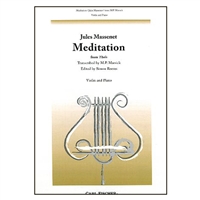Meditation from "Thais", Violin Solo with Piano - Massenet