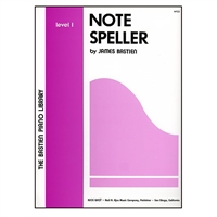 Note Speller, Level 1 - James Bastien