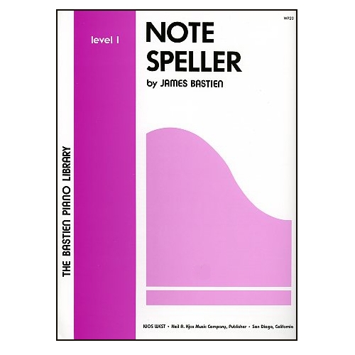 Note Speller, Level 1 - James Bastien