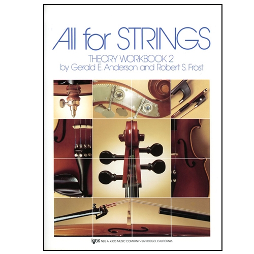 All for Strings Theory Workbook 2 for Cello