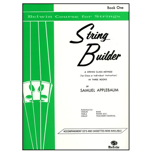 String Builder Cello Book 1 - Samuel Applebaum