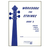 Workbook for Strings, Cello Book 2 - by Forest R. Etling