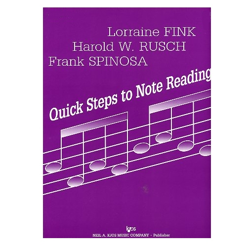 Quick Steps to Note Reading for Cello, Volume 2 - Fink, Rusch, and Spinosa