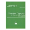 Chamber Concerto for Violin and Orchestra Piano Reduction