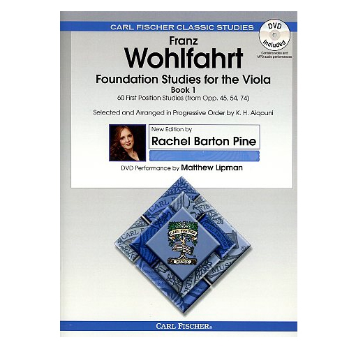 Foundation Studies for the Viola, Book 1 - Wohlfahrt