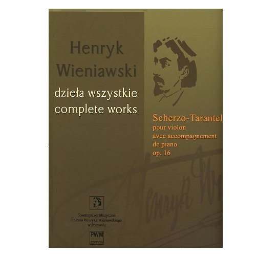 Wieniawski Scherzo-Taranteele for violin with piano accompaniment