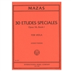 36 Etudes Speciales, Opus 36, Book 1 for Viola  - Mazas