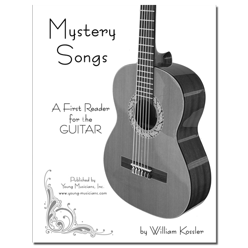 Mystery Songs, A First Reader for the Guitar - Kossler