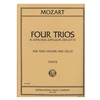 Mozart Four Trios for two violins and cello
