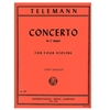 Concerto in C major for Four Violins - Teleman / Gingold