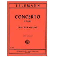 Concerto in C major for Four Violins - Teleman / Gingold
