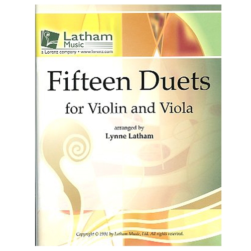 Fifteen Duets for Violin and Viola - Latham