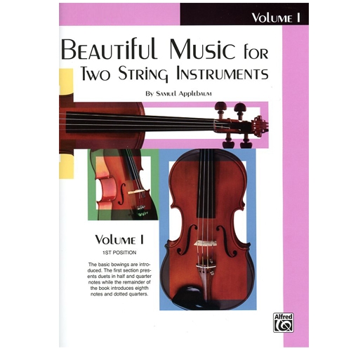 Beautiful Music for Two String Instruments, CELLO Volume 1- Samuel Applebaum